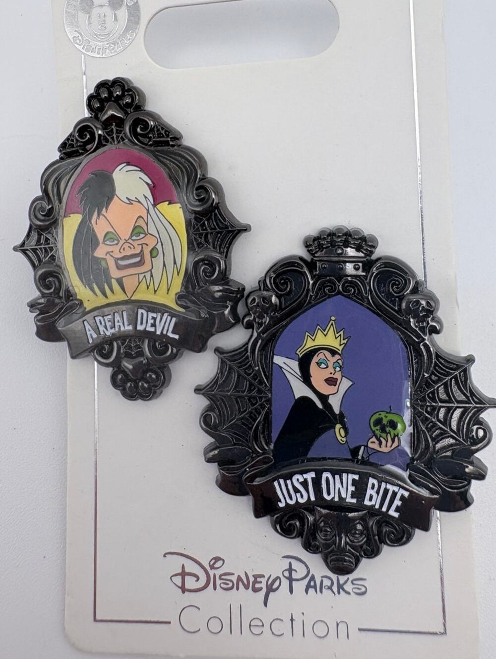 Disney 2019 Halloween Release Villains Pin: Cruella & Maleficent